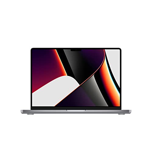 2021 Apple MacBook Pro with Apple M1 Pro chip (14-inch, 16GB RAM, 512GB SSD) - Space Gray (Renewed)