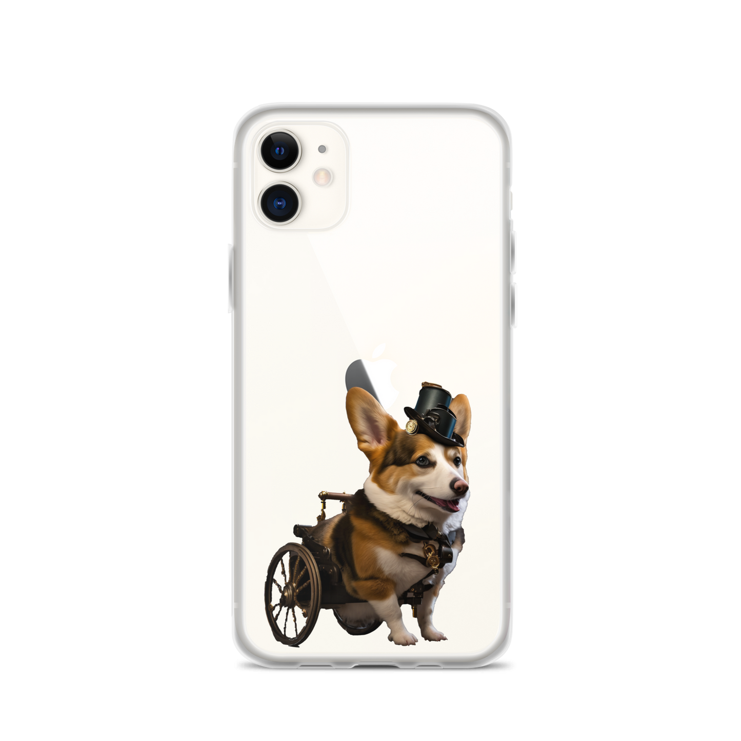 SteamPunk Assisted Corgi iPhone Case