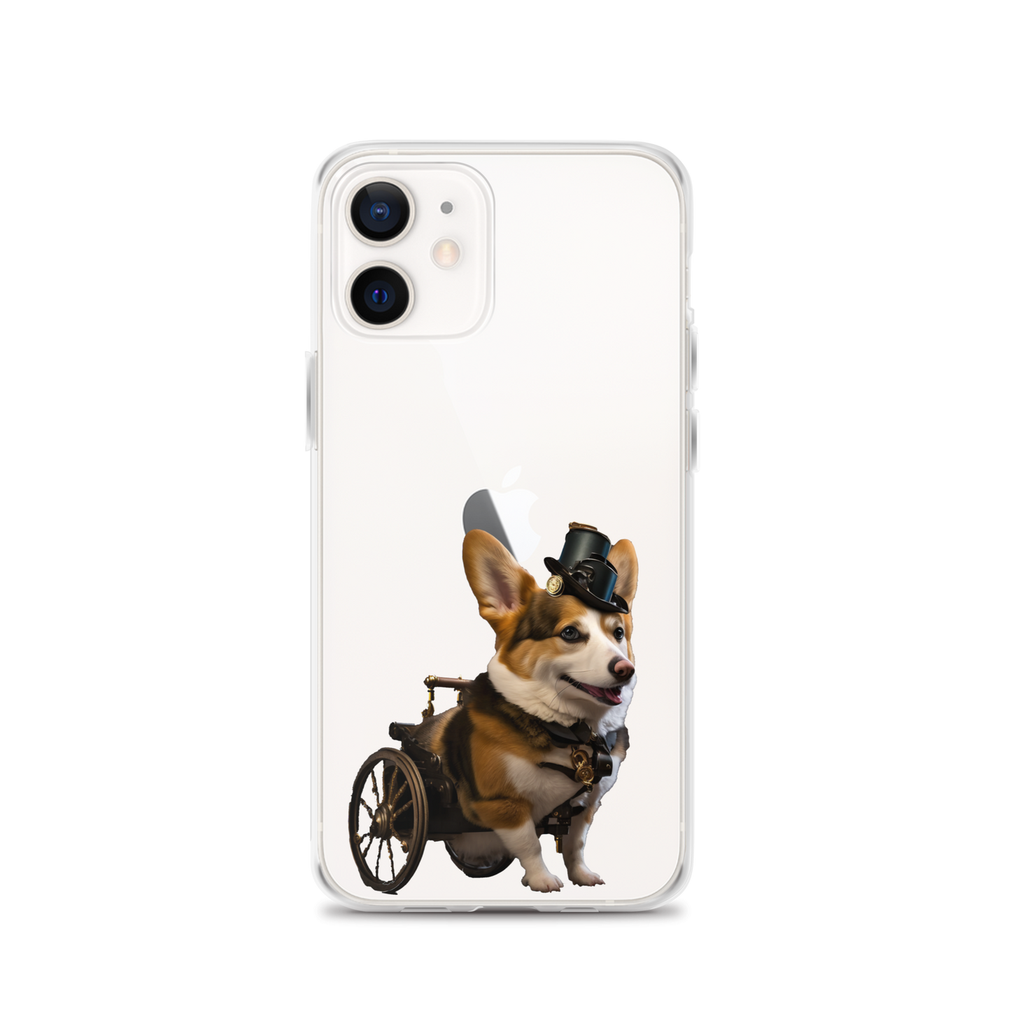 SteamPunk Assisted Corgi iPhone Case