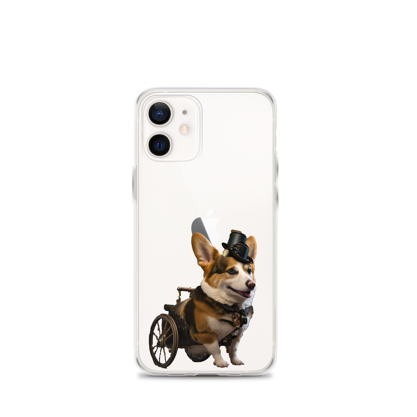 SteamPunk Assisted Corgi iPhone Case