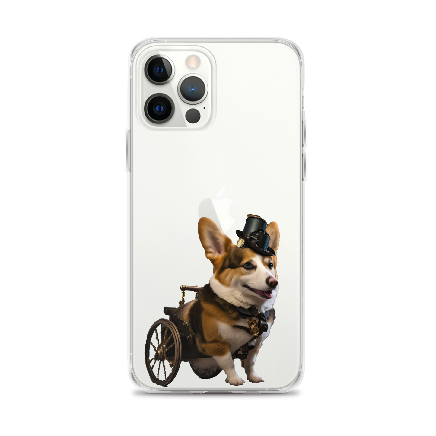 SteamPunk Assisted Corgi iPhone Case