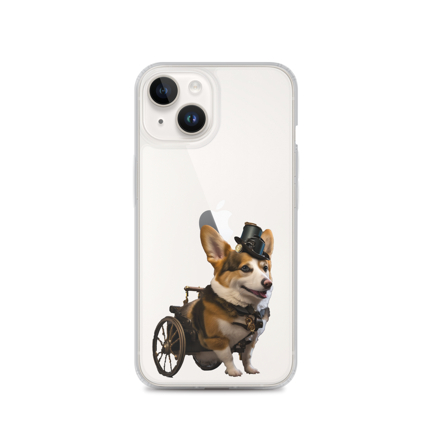 SteamPunk Assisted Corgi iPhone Case