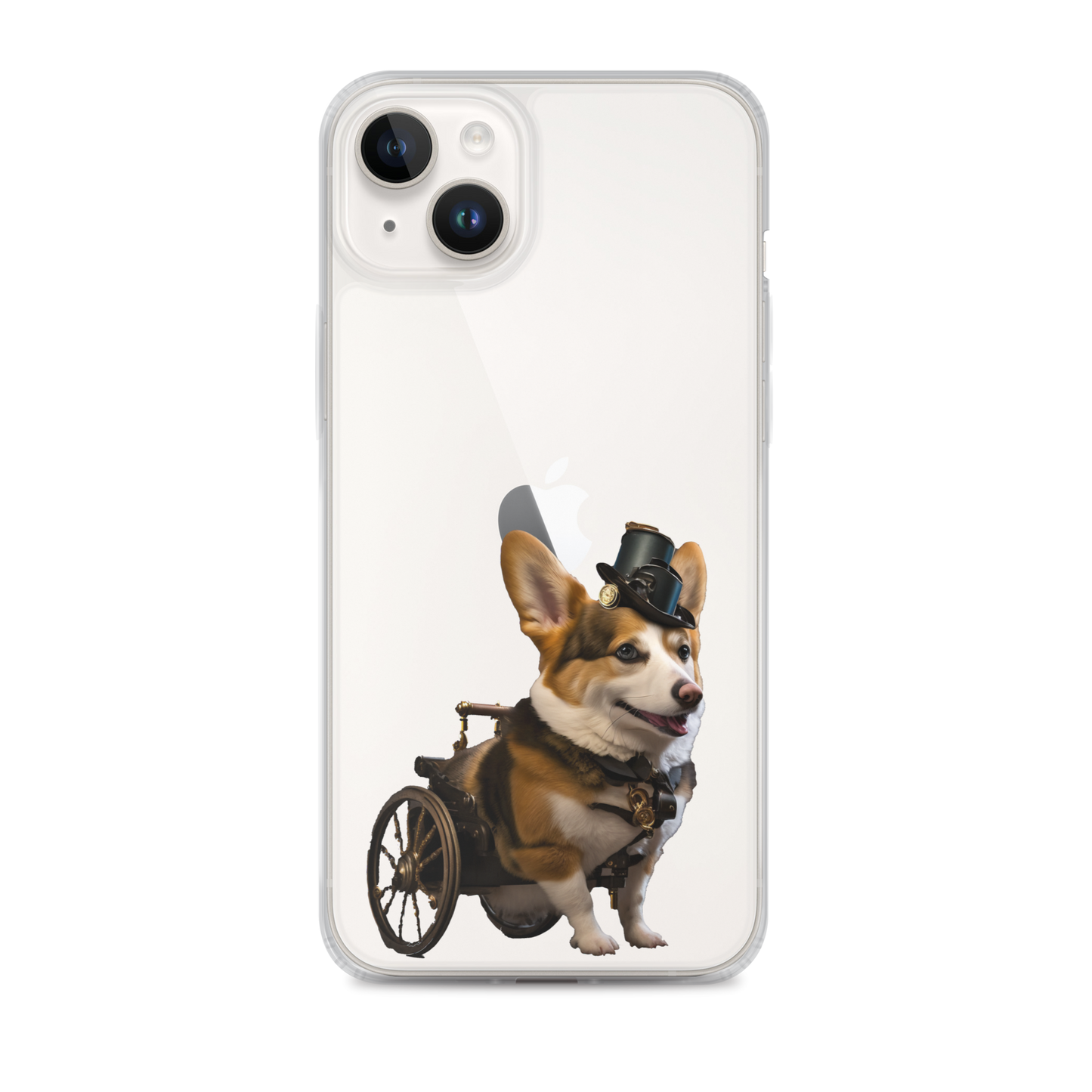 SteamPunk Assisted Corgi iPhone Case