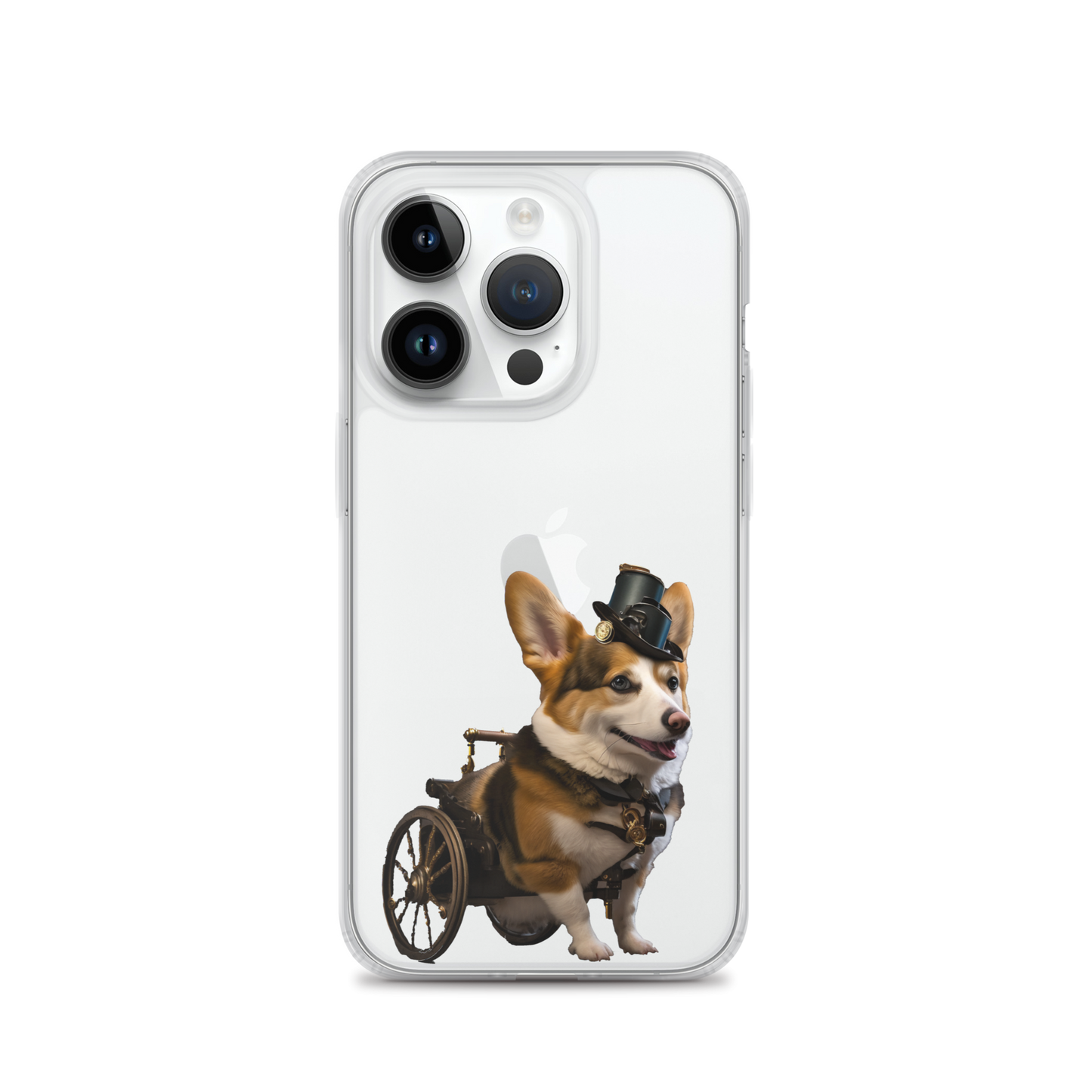 SteamPunk Assisted Corgi iPhone Case