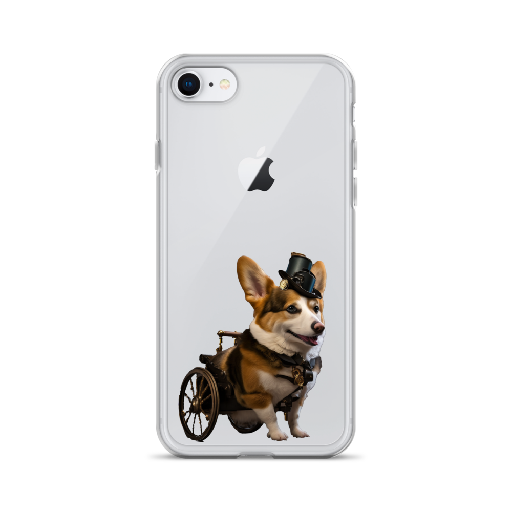 SteamPunk Assisted Corgi iPhone Case