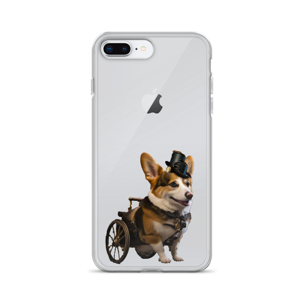 SteamPunk Assisted Corgi iPhone Case