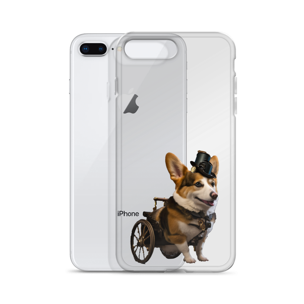 SteamPunk Assisted Corgi iPhone Case