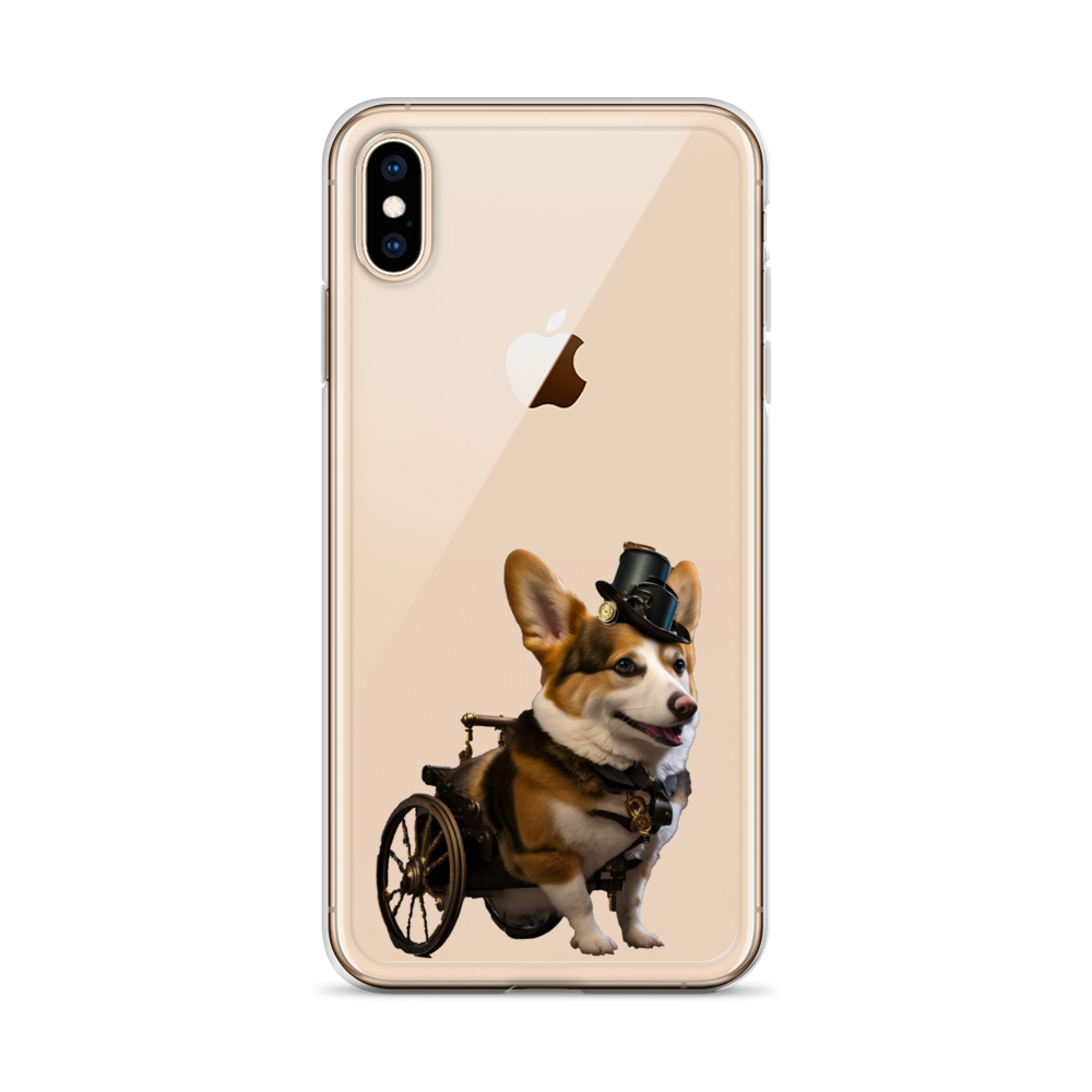 SteamPunk Assisted Corgi iPhone Case