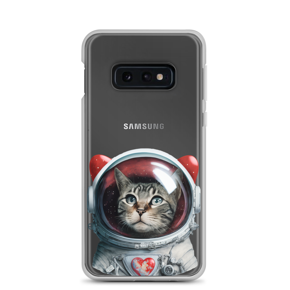 Cat Astronaut Love. Samsung Case