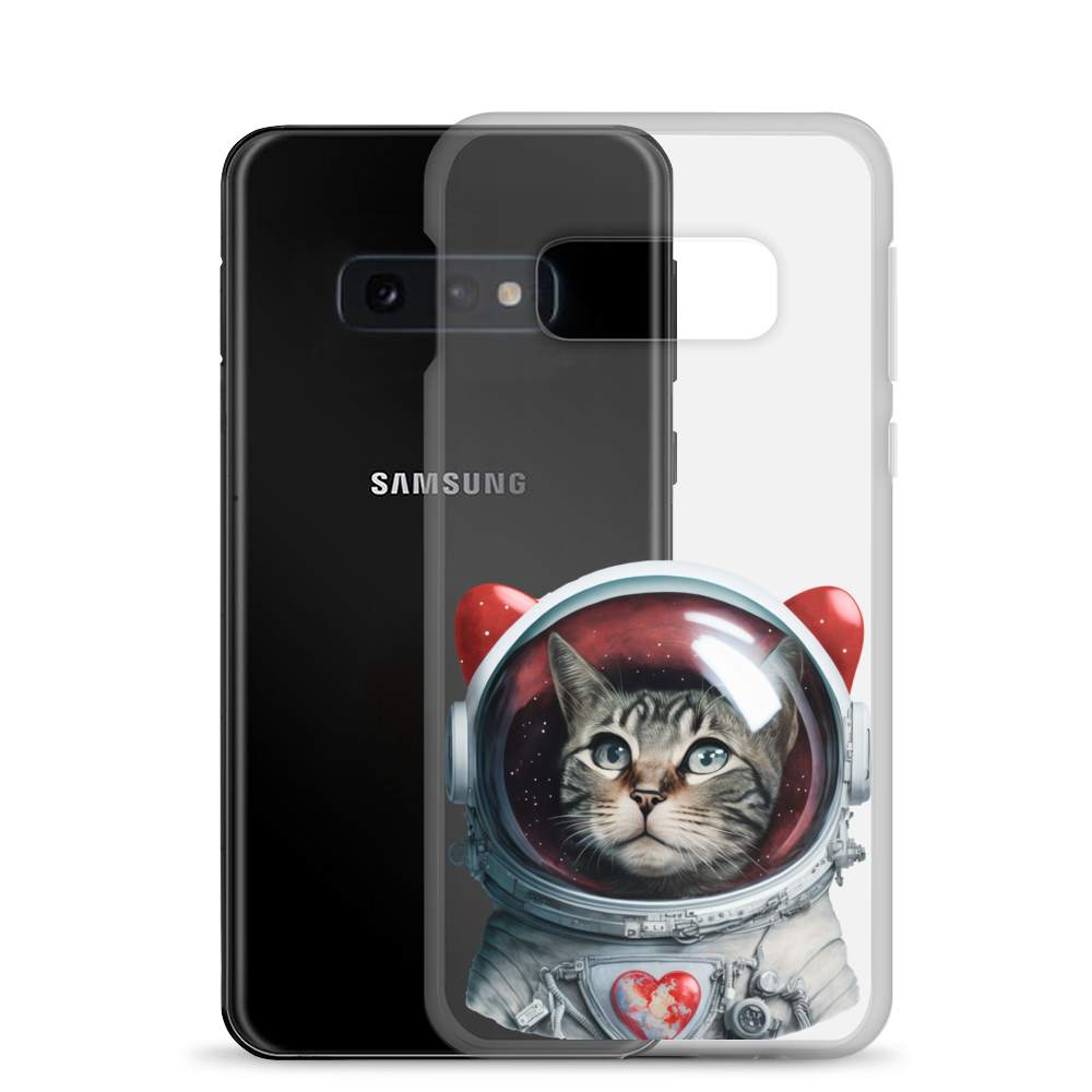 Cat Astronaut Love. Samsung Case