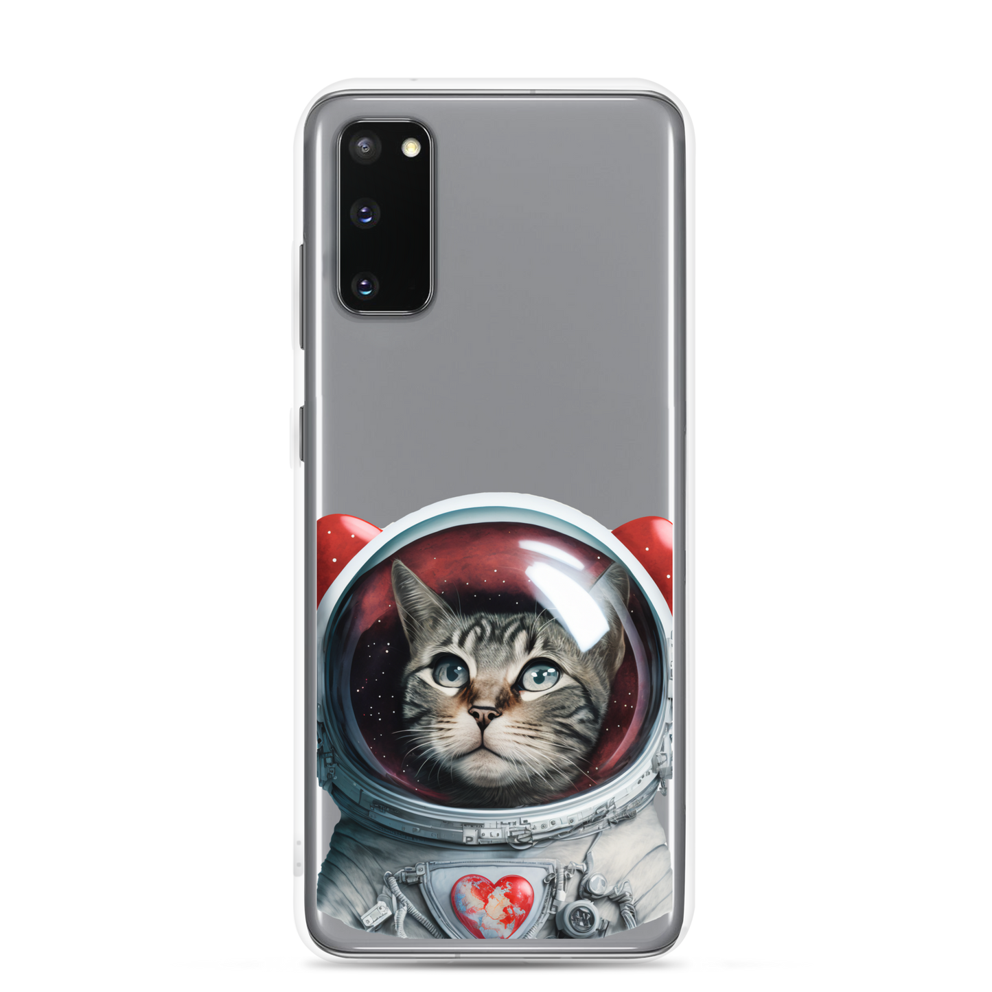 Cat Astronaut Love. Samsung Case