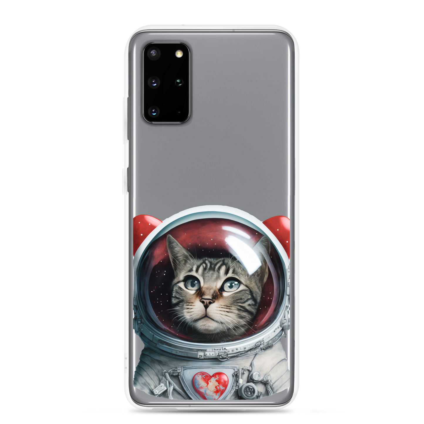 Cat Astronaut Love. Samsung Case