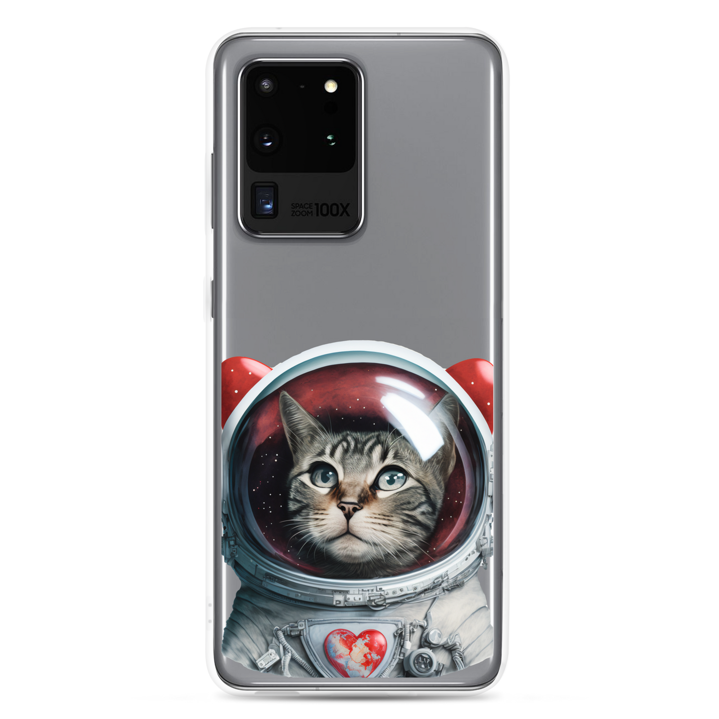 Cat Astronaut Love. Samsung Case