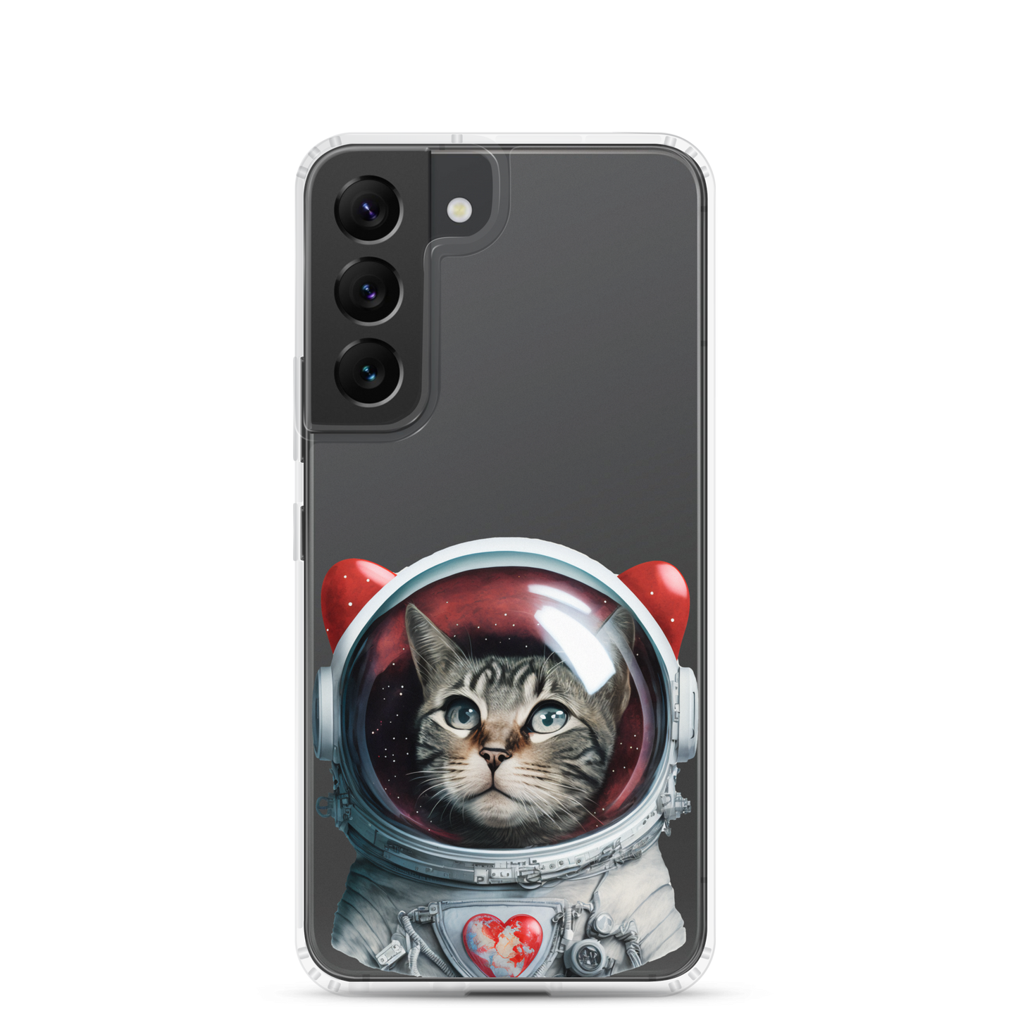 Cat Astronaut Love. Samsung Case