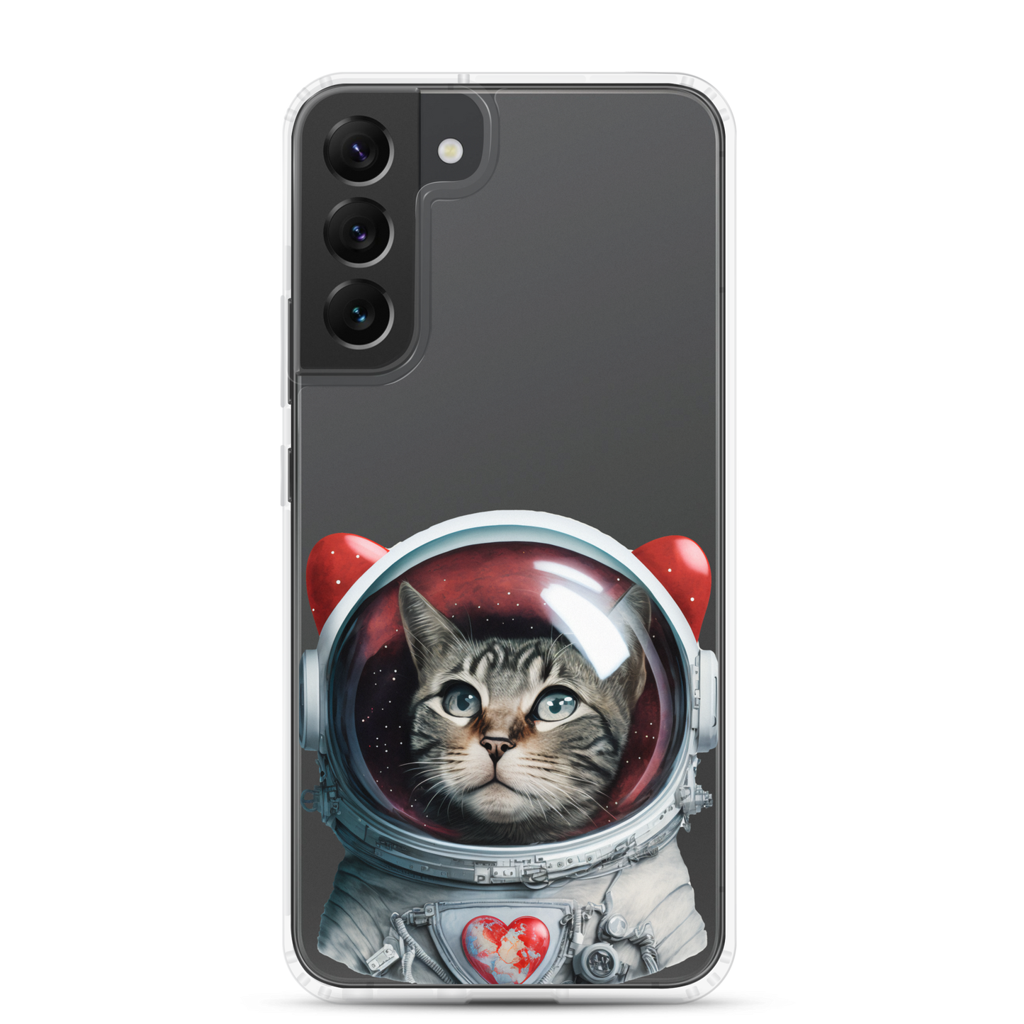 Cat Astronaut Love. Samsung Case