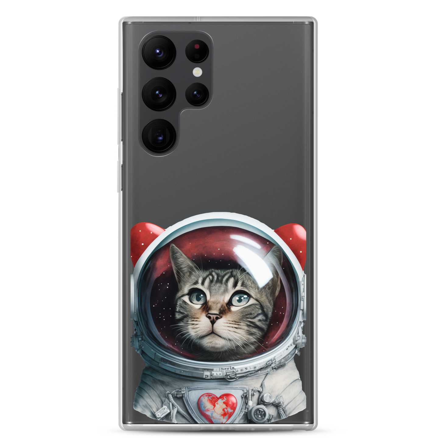 Cat Astronaut Love. Samsung Case