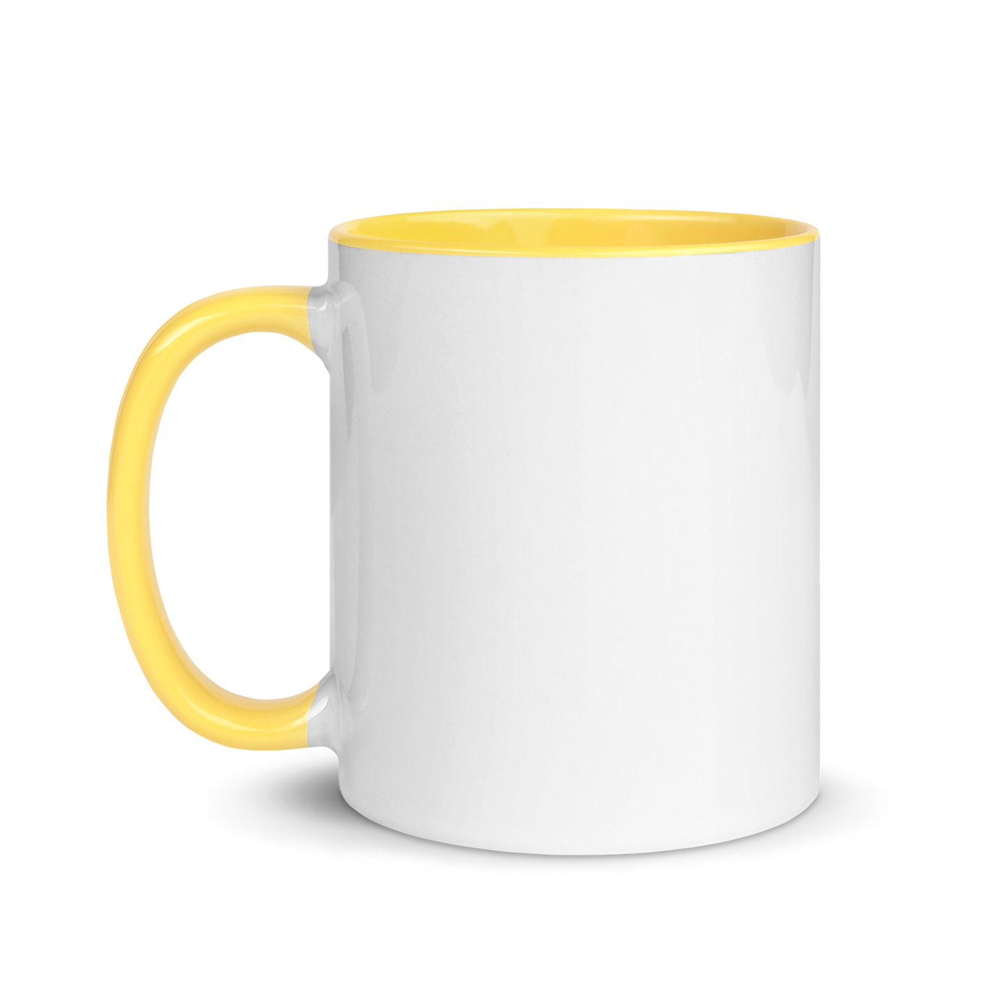 Corgi Blimp. Mug with Color Inside